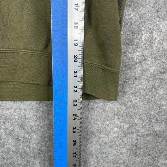 Nike Sportswear Essential Women's Funnel Neck Hoodie Size Small Green BV4116 - Picture 5 of 9